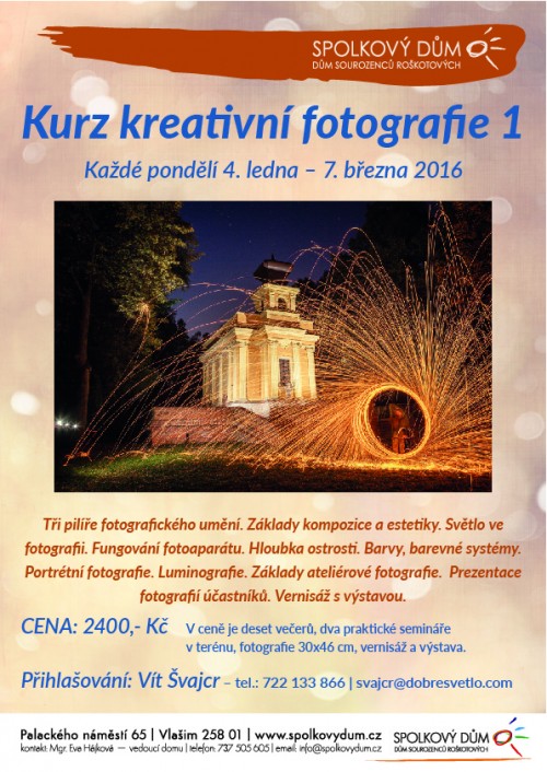 Kurz kreativní fotografie 1